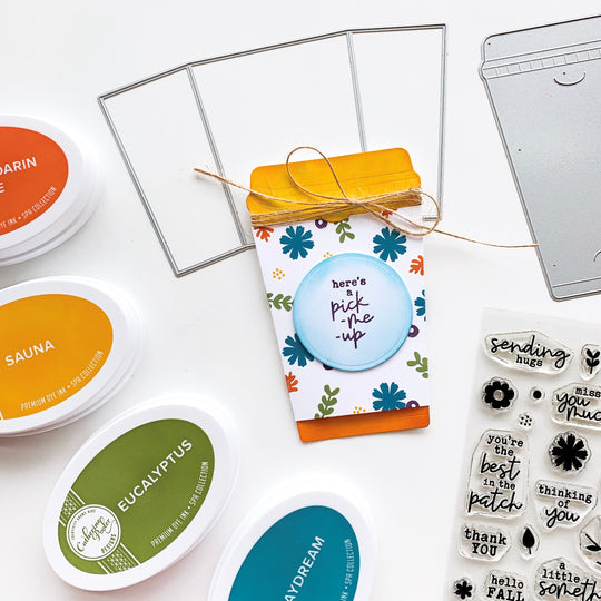 Best In The Patch Stamp Set Coffee Cup Gift Tag