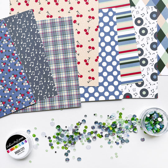 Bobby Soxer Patterned Paper