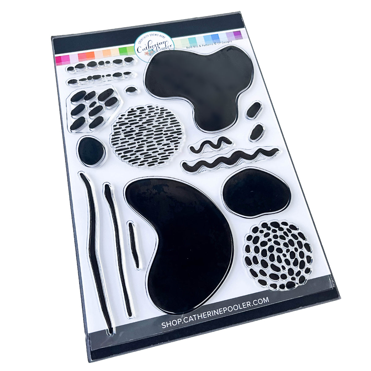 Bold Bits & Patterns Stamp Set