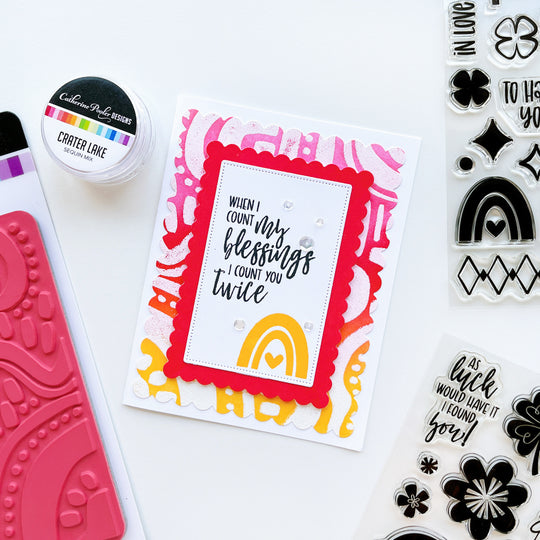 Cha Cha Slide Background Stamp