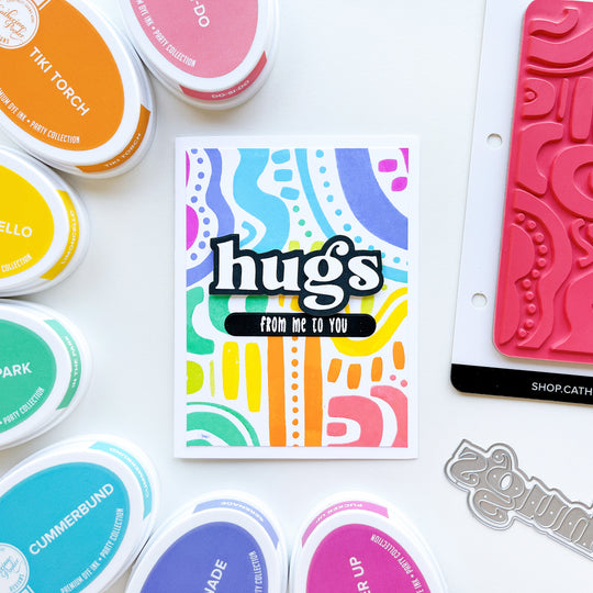 Cha Cha Slide Background Stamp