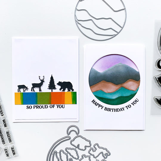 Circle Landscape Die