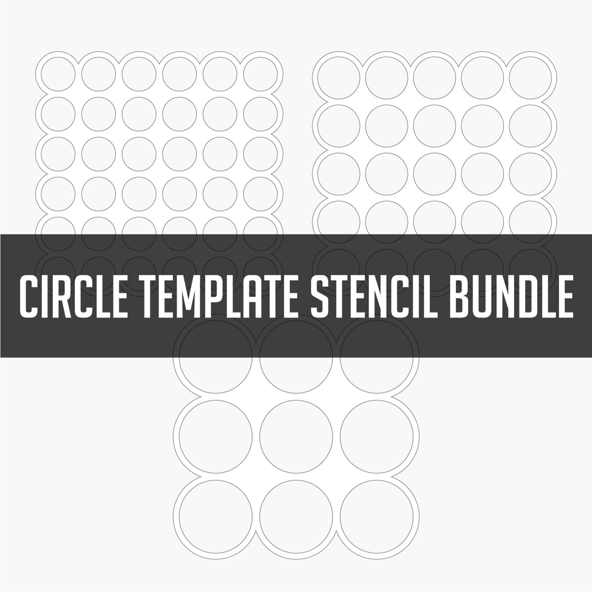 Catherine Pooler Designs - Stencils - 1 inch Circle Template