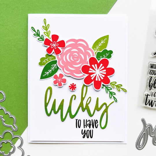 Clovers & Blooms Stamp Set