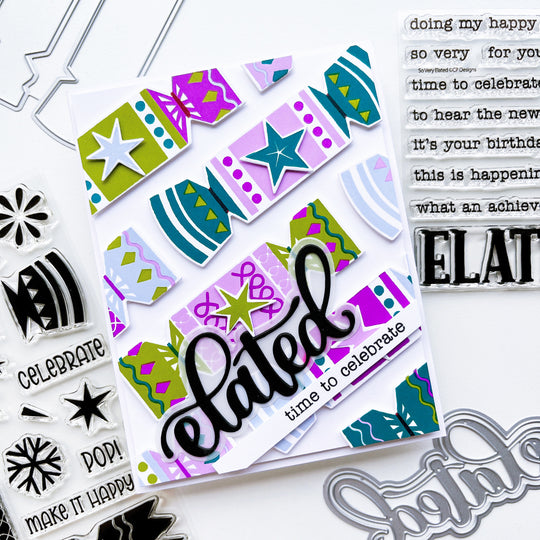 Snap Crackle Pop Patterned Paper