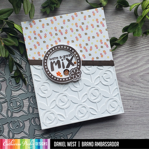 we're a great mix card with wall flower cover plate