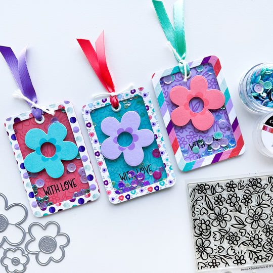 Stamp-a-doodle Floral Stamp Set
