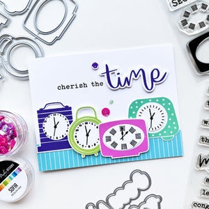 cherish the time card with every minutes stamps