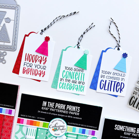 Everybody Say Happy Sentiments Stamp Set