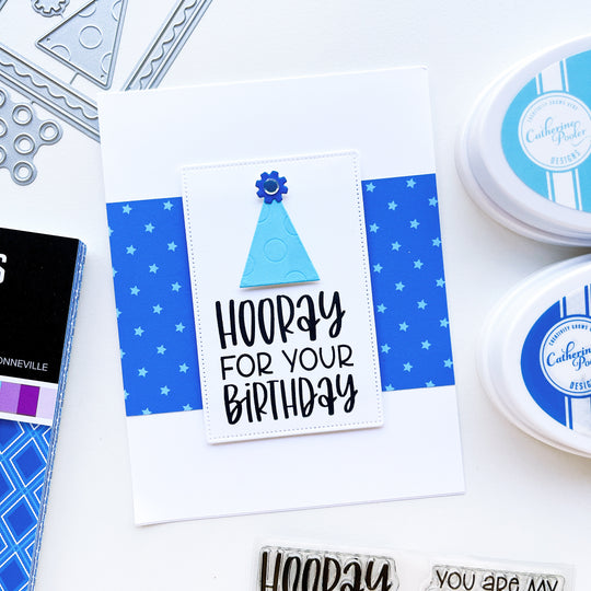 Everybody Say Happy Sentiments Stamp Set