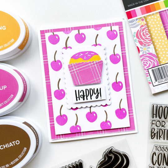 Everybody Say Happy Sentiments Stamp Set