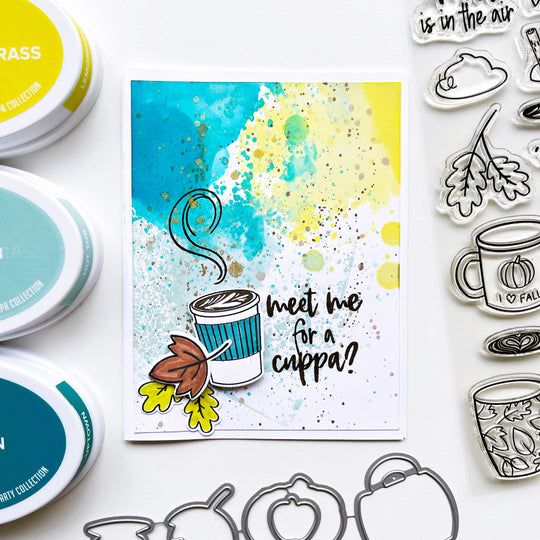 Fall Calls for Lattes Stamp Set