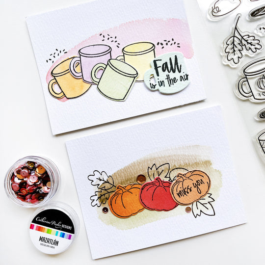 Fall Calls for Lattes Stamp Set
