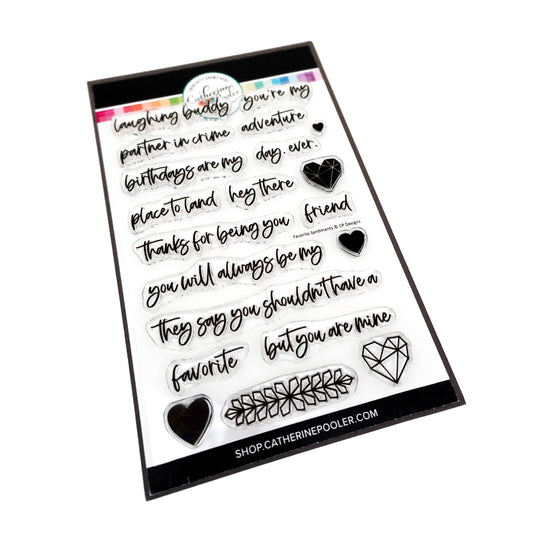 Favorite Day Ever Sentiments Stamp Set