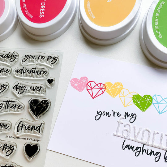 Favorite Day Ever Sentiments Stamp Sample