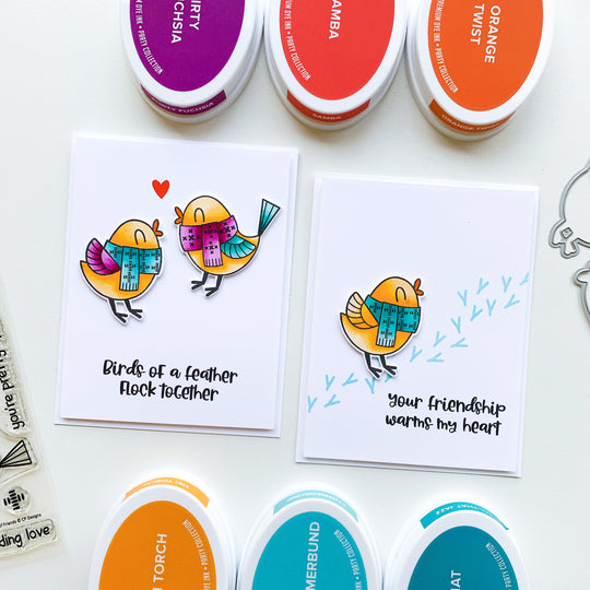 Flock of Friends Stamp Set