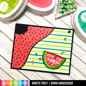 melon card with sentiment