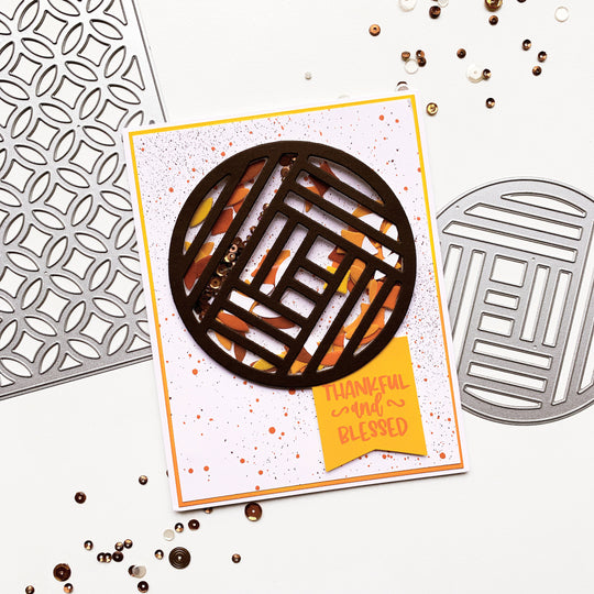 card with circle and sentiment