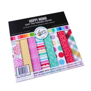 Happy Mama 6X6 Patterned Paper pack