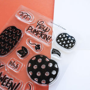 close up of Hey Pumpkin Stamp Set