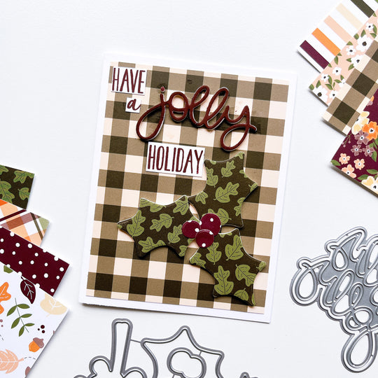 Jolly Holly Stamp Set