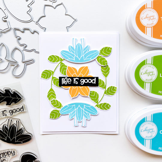 In the Tropics Floral Stamp Set