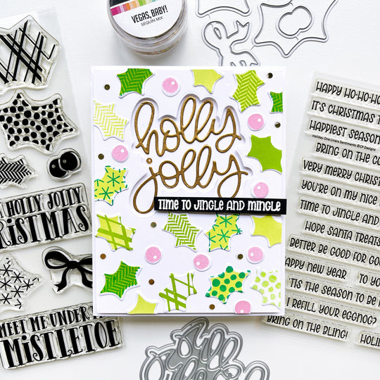 Jolly Holly Stamp Set