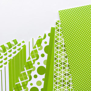 Lime Rickey Prints Patterned Paper