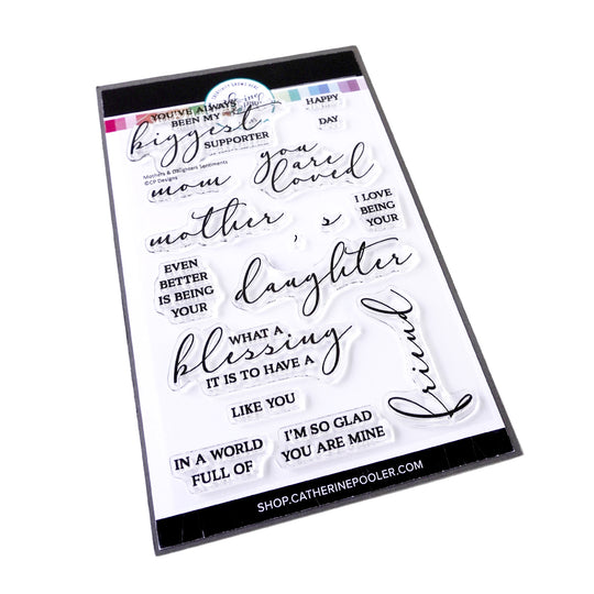Mothers & Daughters Sentiments Stamp Set