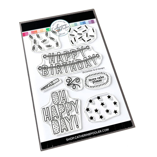 Oh, Confetti! Stamp Set