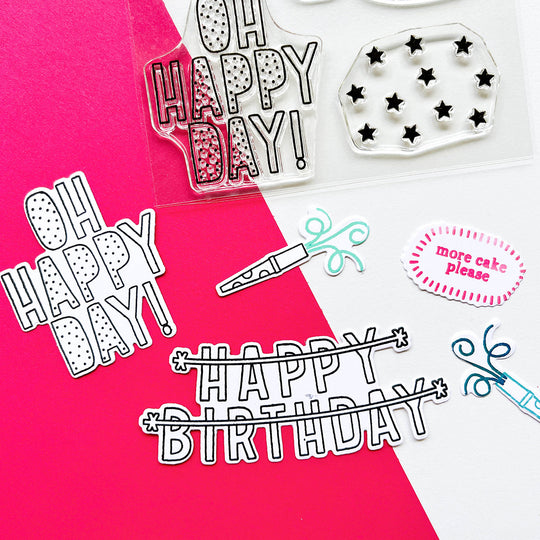 Oh, Confetti! Stamp Set