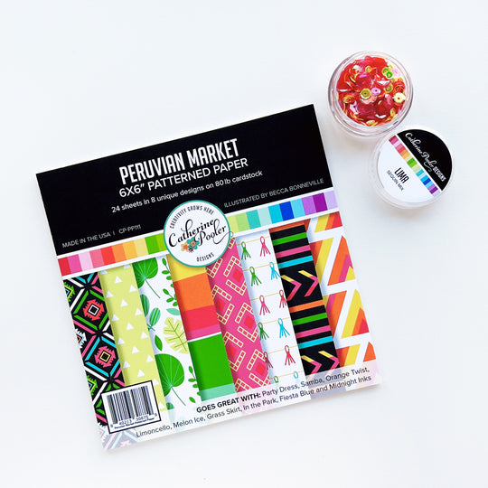 Peruvian Market Patterned Paper