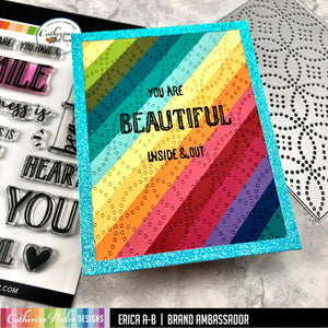 you are beautiful inside and out card