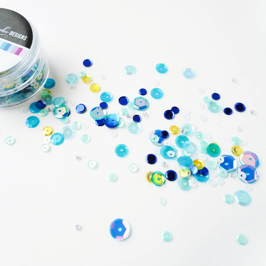 Portland sequins spilled out