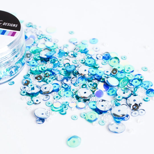 Portsmouth Sequin Mix spilled out