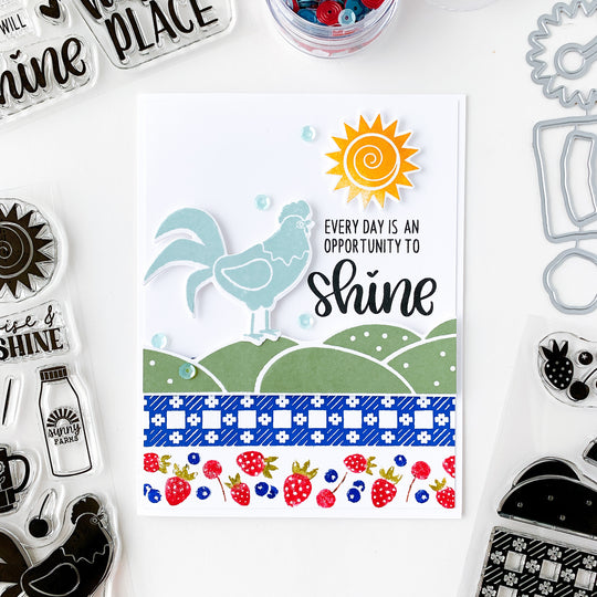 Blue Rooster Day to shine