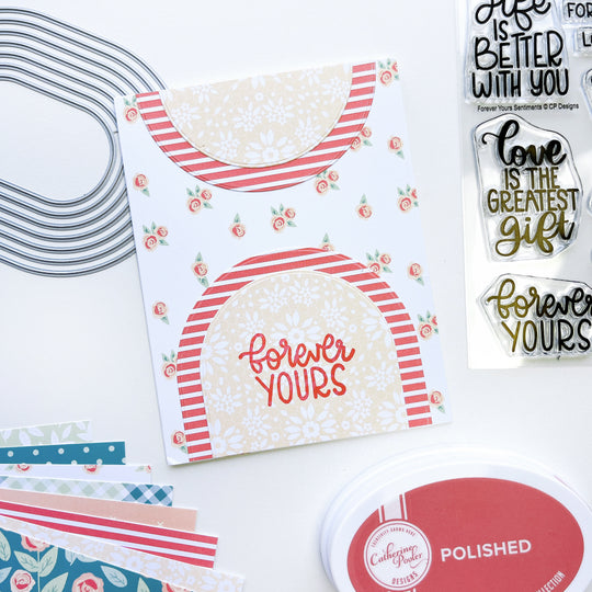 Roses & Lace Patterned Paper