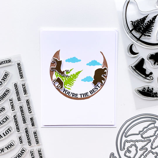 Something For Everyone Sentiments Stamp Set