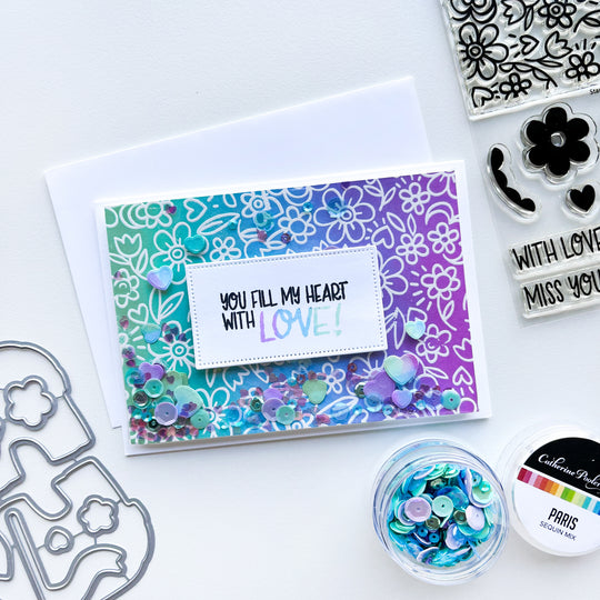 Stamp-a-doodle Floral Stamp Set