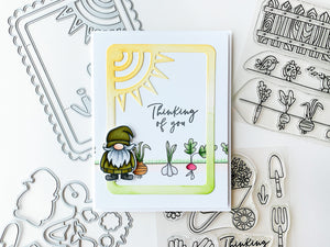 Thinking of you gnome with Sunshine coverplate