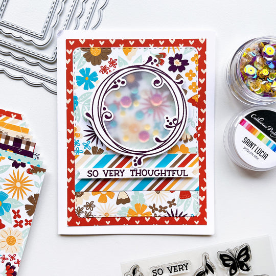 Bee Thankful Patterned Paper