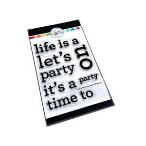 Time to Party Stamp Set