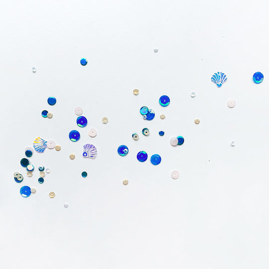 Topsail Sequin Mix spilled out