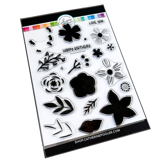 Tussy Mussy Floral Stamp Set