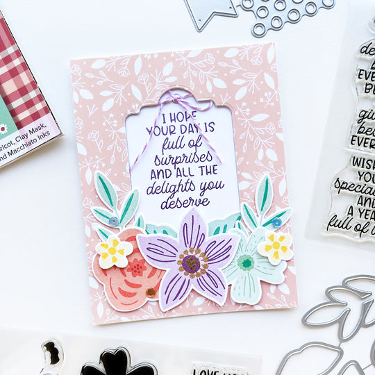 Inside Out Birthday Sentiments Stamp Set