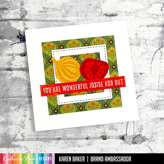 you are wonderful inside and out card