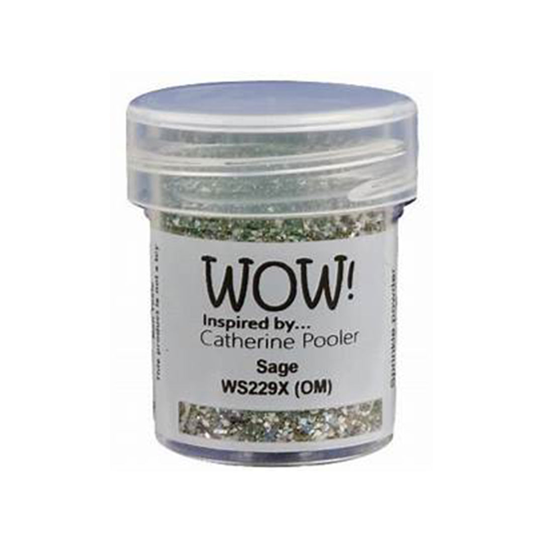 Sage Embossing Glitter by WOW