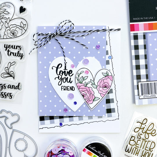 Forever Yours Sentiments Stamp Set