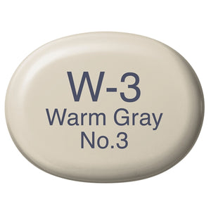 W3 Warm Gray No. 3 Copic Sketch Marker