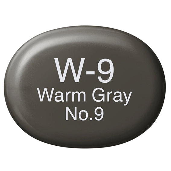 W9 Warm Gray No. 9 Copic Sketch Marker